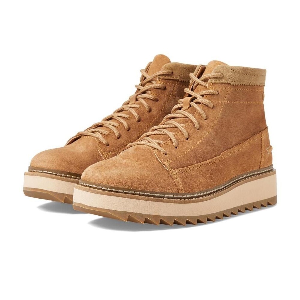 NWB Clarks Clarkhill Hi Brown Beige Suede Lace Up Chukka Boot Men Size 11.5M